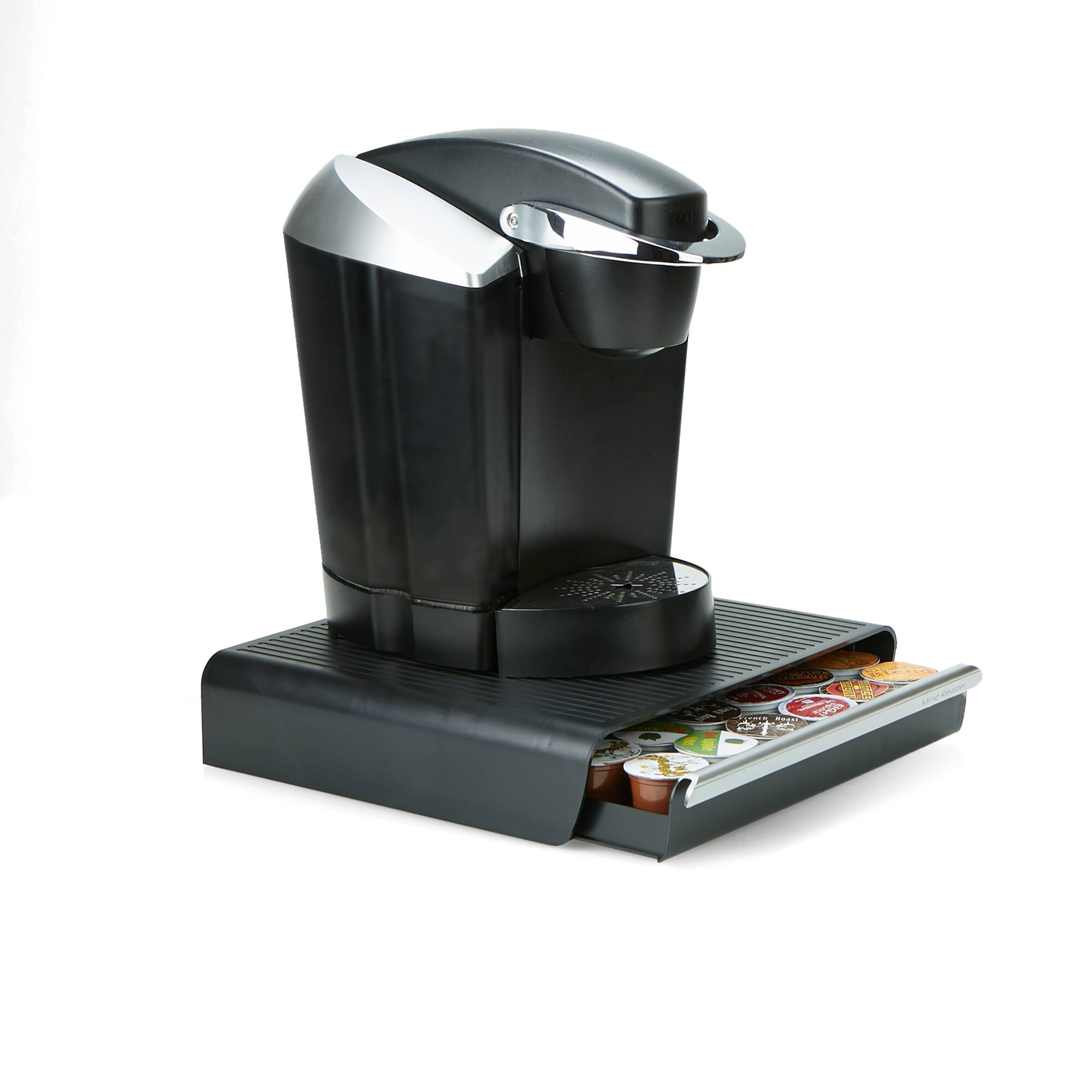 Mind Reader Black Hero Coffee Pod Drawer